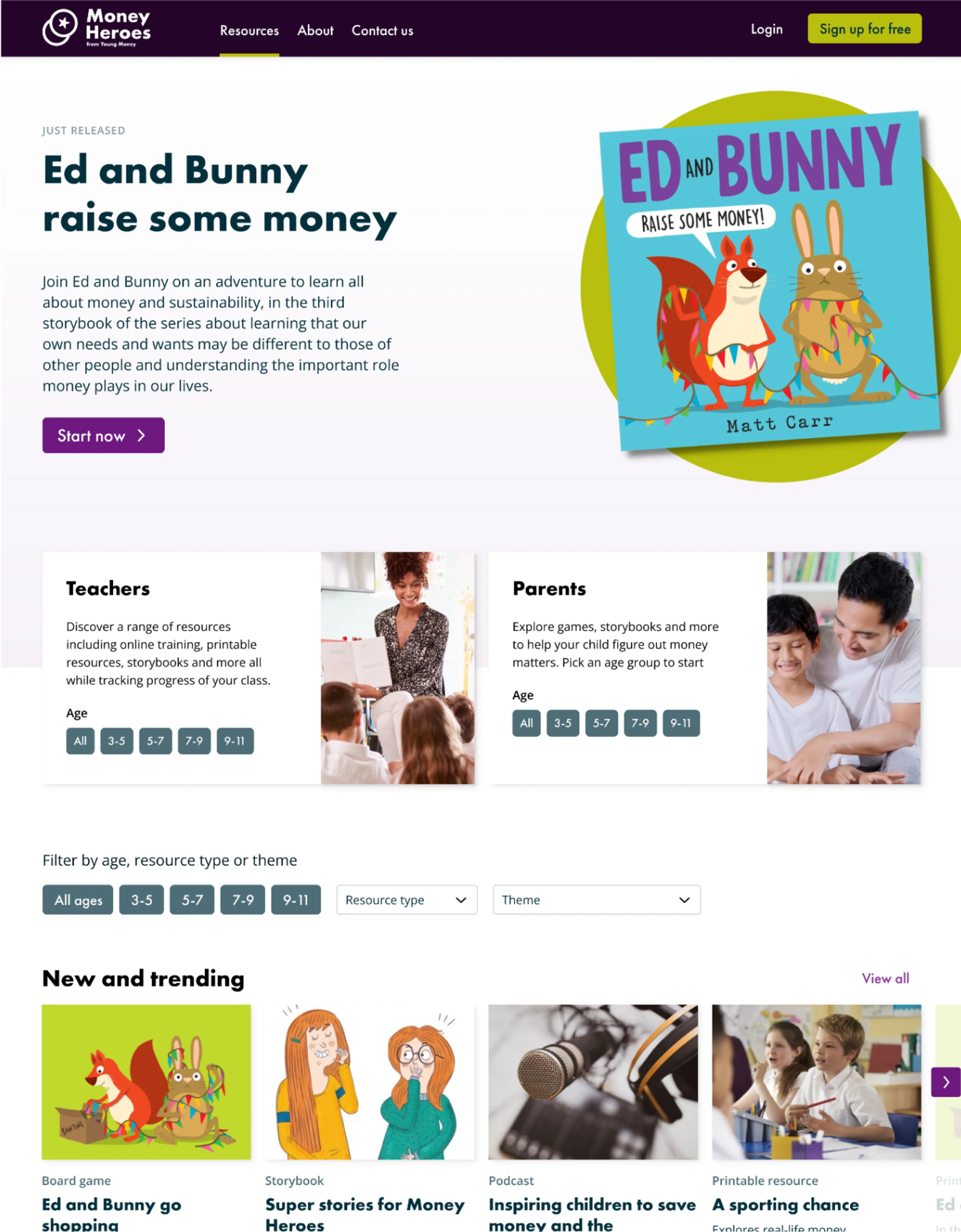 Money Heroes Ed And Bunny